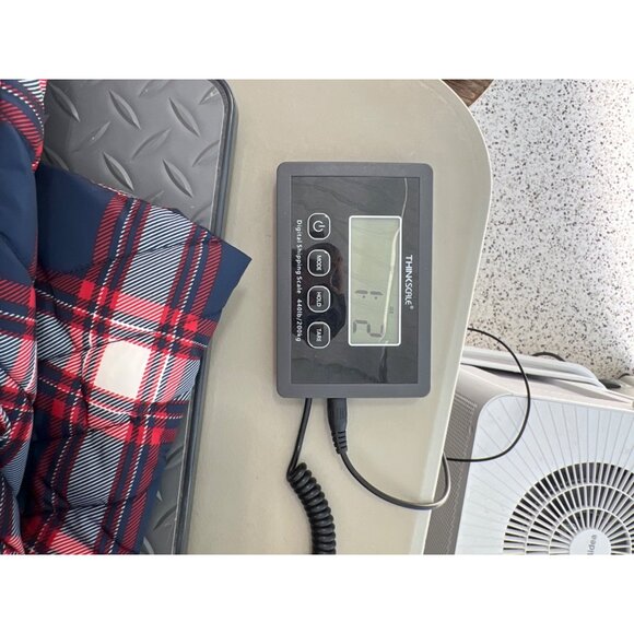 Tommy Hilfiger Full Zip Plaid Quilted Puffer Vest Womens Medium Blue Red Polyest - Picture 7 of 8